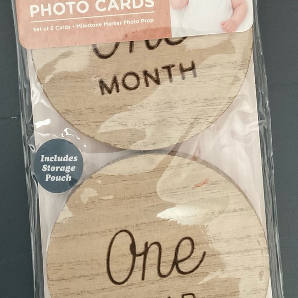Wooden Milestone Photo Cards - Picture 1 of 2